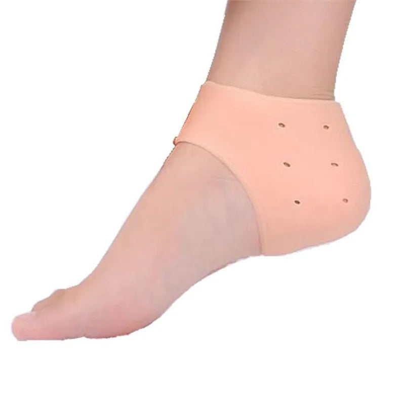 "Ultimate Foot Care Solution: 2Pcs Moisturizing Gel Heel Socks for Cracked Feet - Say Goodbye to Dry Skin!"